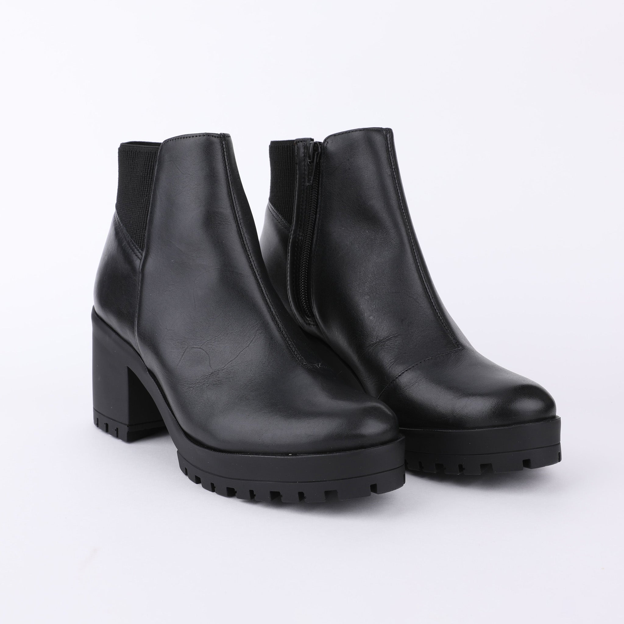 Black Lug Bottom Bootie - Carlos by Carlos Santana Shoe