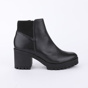 Black Lug Bottom Bootie - Carlos by Carlos Santana Shoe